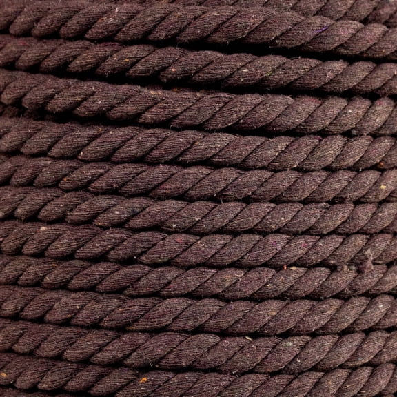 Super Soft 3 Strand Twisted Cotton Rope - Multiple Colors to Choose from in Various Diameters and Lengths