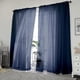 thumbnail image 1 of Sheer White Curtains,Sheer Curtains 84 inches Long 2 Panels Set, Rod Pocket Voile Fimly Sheer Drapes for Living Room/Bedroom,2pcs, Each 42" W x 84" L, 1 of 4