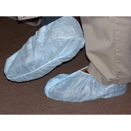 (Price/Case)Cellucap Blue Polypropylene Shoestring Cover, 50 Each, 3 per case