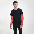 thumbnail image 3 of Vsdgher Ladybugs On Red Polka Dot Pattern Cooling Arm Sleeves for Men & Women, Breathable, UV Sun Protection, Sports Arm Sleeves for Women, Men & Youth, 3 of 8