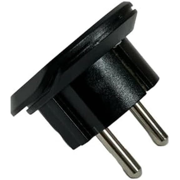 Universal Type E / F Travel Plug Adapter For Europe, 16A, Round Pin Adaptor