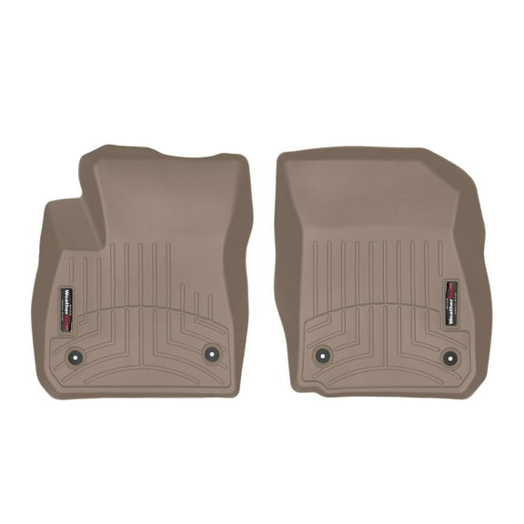 WeatherTech Custom Fit FloorLiners compatible with 2018-2020 Buick Regal - 1st Row (Driver & Passenger), Tan