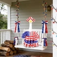 thumbnail image 5 of Independence Day Patriotic Outfit Set for Porch Goose Statue, Festive Goose Clothing with Hat for Lawn Garden Decoration, Durable Polyester Fabric for 23 Inch Outdoor Goose Decor, 5 of 8
