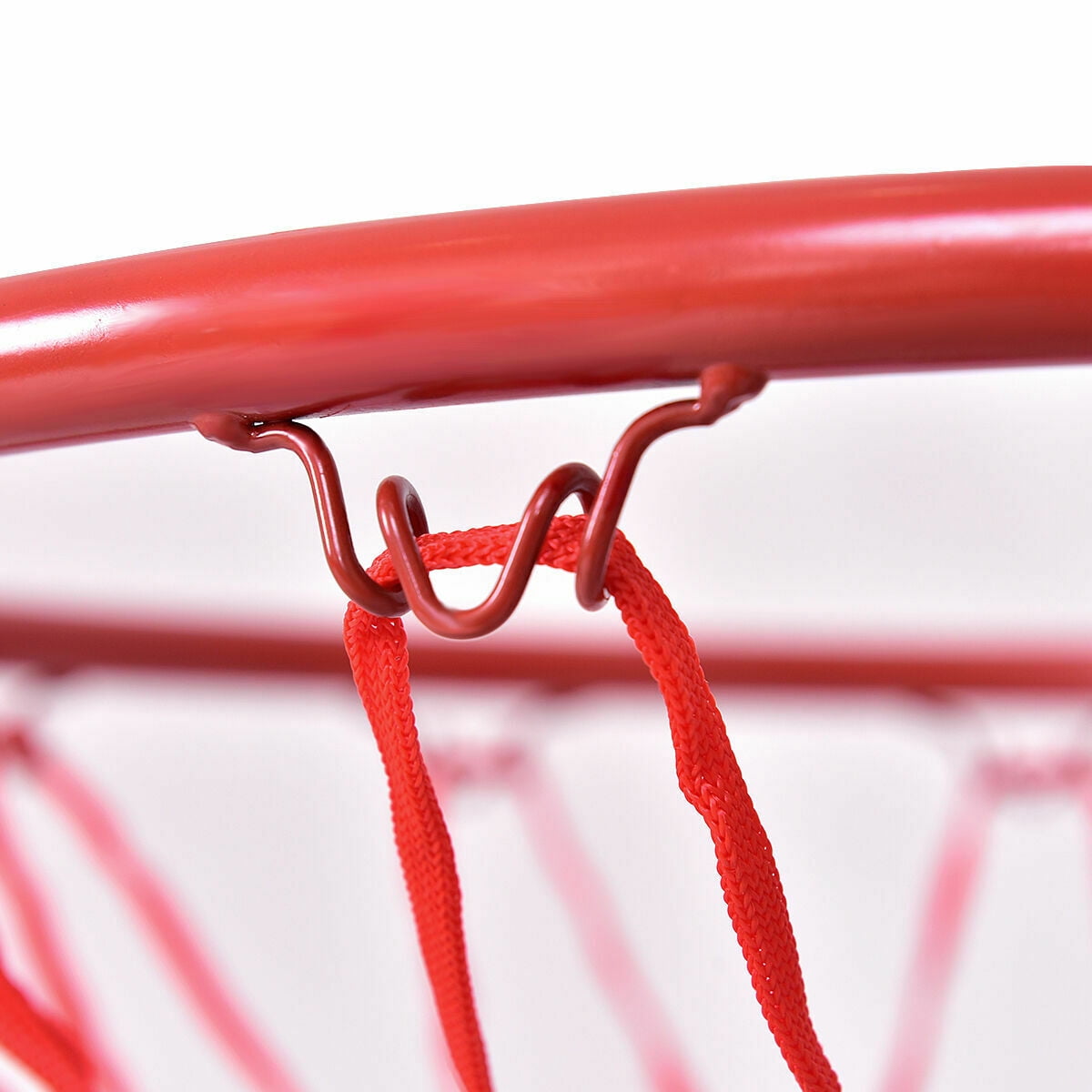 Gymax 18'' Basketball Ring Hoop Net Outdoor Hanging Basket