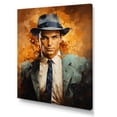 thumbnail image 2 of Designart "Sinatra In Sapphire Popart" Pop Art Wall Art Prints, 2 of 7