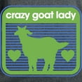 thumbnail image 3 of CafePress - Crazy Goat Lady Women's Classic T Shirt - Women's Traditional Fit Dark T-Shirt, 3 of 4