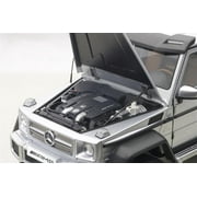 Mercedes G63 AMG 6X6 Silver 1/18 Model Car by Autoart