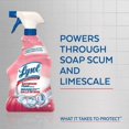 thumbnail image 4 of Lysol Bathroom Cleaning- Bathroom Cleaner Spray,Multi-surface cleaner trigger, Bathroom Foam, Summer Fresh, 950mL, Powers Through Soap Scum, 946 mL, 4 of 5