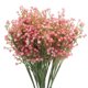 thumbnail image 1 of Flores Artificiales de Gypsophila Rosa Unique Bargains 3 Ramas 15 Piezas Tacto Real, 1 of 6