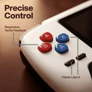 3.5-Inch HD Retro Game Console: A Portable Handheld Gaming System Supporting TV and Projector Connectivity—Featuring Built-in Classic Arcade Games, an Ideal Gift for Family Entertainment.