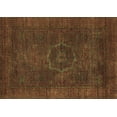 thumbnail image 1 of Ahgly Company Indoor Rectangle Abstract Brown Modern Area Rugs, 3' x 5', 1 of 4