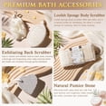 thumbnail image 6 of Spa Gift Baskets for Women, 12 Pcs Vanilla Coconut Relaxing Home SPA Kit Bath and Body Set Self Care Package Thank You Box, Beauty Birthday Mothers Day Gifts for Her, Brown, 6 of 9