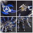 thumbnail image 4 of Maqueta metálica 3D FILASLFT Mechanical Scorpion King Blue, 4 of 7