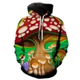 thumbnail image 3 of Sudadera con capucha con estampado de hongos y plantas en 3D para hombres y niños, ropa de calle de moda, sudaderas con capucha, suéteres de invierno unisex, ropa Harajuku, tops, 3 of 5