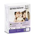 thumbnail image 1 of Furinno Angeland Terry cloth Waterproof Mattress Protector, Twin, White, 1 of 4