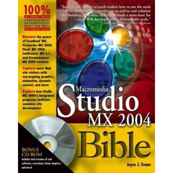 Pre-Owned Macromedia Studio MX 2004 Bible (Paperback) 0764544721 9780764544729