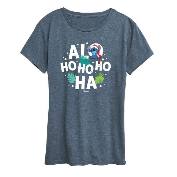 Lilo & Stitch - Alo Ho Ho Ho Ha - Women's Short Sleeve Graphic T-Shirt