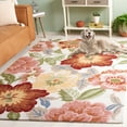 thumbnail image 3 of Safavieh Chelsea Caryn Floral Area Rug, Ivory/Pink, 3' x 5', 3 of 11