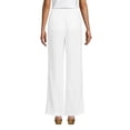 thumbnail image 2 of Lands' End Women's High Rise Wide Leg Linen Pleated Pants, 2 of 3