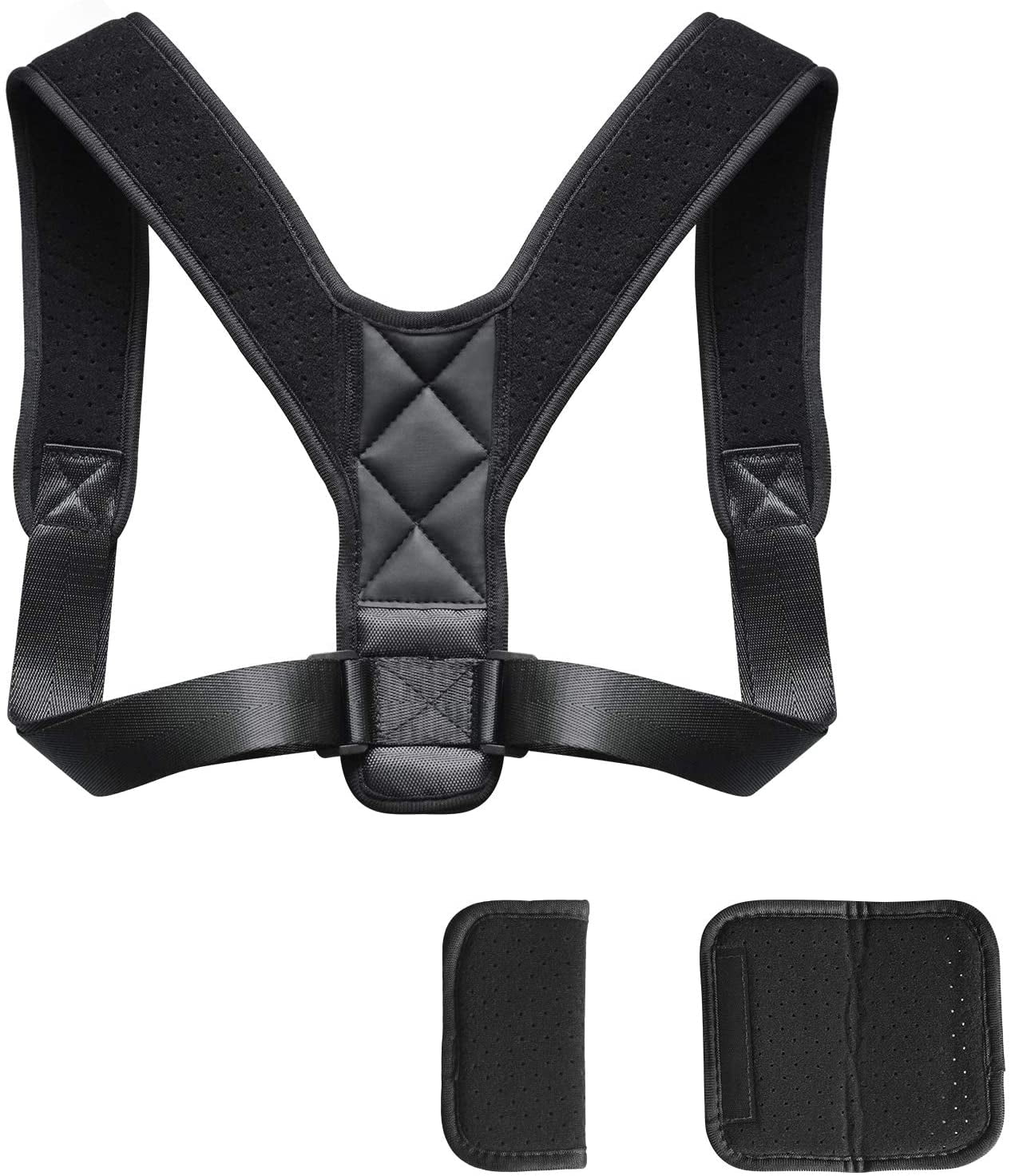 2Pack-Liiva Posture Corrector Posture Belt For Women For Men With Underarm Pads, Adjustable Posture Brace for Back Clavicle Support and Upper Back Correction