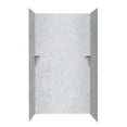 thumbnail image 4 of Swan Solid Surface 96'' x 48'' x 48'' Three Panel Shower Wall, 4 of 7