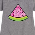 thumbnail image 3 of Instant Message - Tie Dye Watermelon - Toddler & Youth Girls Fleece Dress, 3 of 6