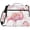 Pink Flamingos with Golden Dot, variant on Zipper Binder with Shoulder Strap 2 inch 3 Ring Waterproof File Folder Organizer Bag 500 Sheet Enchanted Ocean Scene
