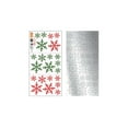 thumbnail image 5 of Walplus  Colorful Silver Christmas Snowflakes Window Sticker Home Decor, 5 of 5