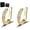 Gold, variant on Fixura Ear Clips, Fixura Ear Cuff Earrings Non Piercing for Women, Transform Your Ears: A Guide to Fairy Ears Fixes(Silver)