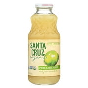 Santa Cruz Organic Pure Lime Juice -- 16 fl oz Pack of 4