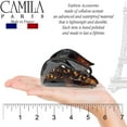 thumbnail image 2 of Camila Paris CP3393 French Hair Clip for Women for Thick Hair for Long Curly Wavy Hair, Lime, Girls Hair Claw Clips Jaw, Styling Big Claw Clip for Thick Hair, Strong Hold No Slip Grip, Made in France, 2 of 24
