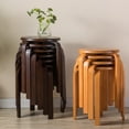 thumbnail image 4 of Labymos Taburetes de madera de goma K/D, 4 of 8