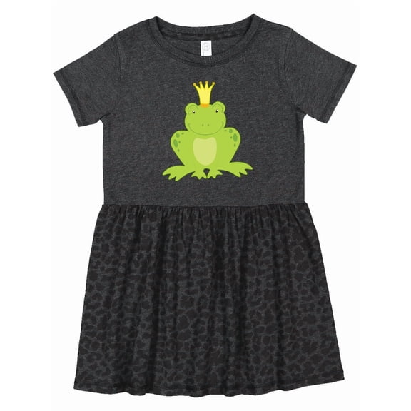 Inktastic Frog Prince Girls Toddler Dress