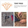 thumbnail image 3 of WEUVEB 4Ud Estacas Plásticas Para Camping Práctico Y Resistente, 3 of 8