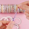 thumbnail image 4 of YUBX Exrta Slim Washi Tape Set Random Patterns 80 Rolls+ Bundle Gold Foil Decorative Tapes, 4 of 8