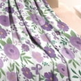 thumbnail image 3 of Pioneer Flower Floral Print Pattern Blanket,Comfortable Soft Flannel Throw Blanket,All Season,Warm Lightweight Blankets for Sofa Bed Couch Living Room Chair,30"x40", 3 of 4