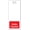 Red, variant on Hablo Español Badge Buddy - Vertical Bilingual ID Backer for Spanish Speaking Staff - Heavy Duty Double Sided Language Identifier - Oversized Badge Backer for Retail, Hospital & Warehouse (Black)