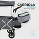 thumbnail image 5 of Carrito de Vagon Plegable para Bebe Cochecito Carriola Doble Portatil para Niños y Mascotas para Exteriores Estructura Metálica Gaon, 5 of 11