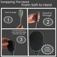thumbnail image 4 of The Ultimate Back Scratcher, Scalp Massager, Back Massager & Exfoliator - Large Scratch Surface & Long Sturdy Handle, 4 of 8
