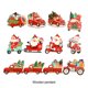 thumbnail image 2 of Toystoory 12 piezas presentan decoraciones de madera para árboles de Navidad para deleitar a sus seres queridos, resistentes y duraderas Kits de decoración para fiestas, 2 of 6