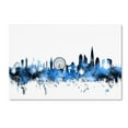 thumbnail image 2 of Trademark Fine Art "London England Skyline" Canvas Art by Michael Tompsett, 2 of 4