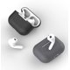 thumbnail image 3 of Compatible con Airpods Pro Case, funda protectora de silicona suave que absorbe los golpes, 3 of 4