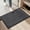 Charcoal-1'8"x2'8" (Rectangular), variant on 20"x32" Entryway Rug Indoor Door Mat Non-slip Washable Hallway Rugs Absorbent & Stain Resist Hall Carpet Runner For Front Floor Mats Laundry Room Entry Charcoal