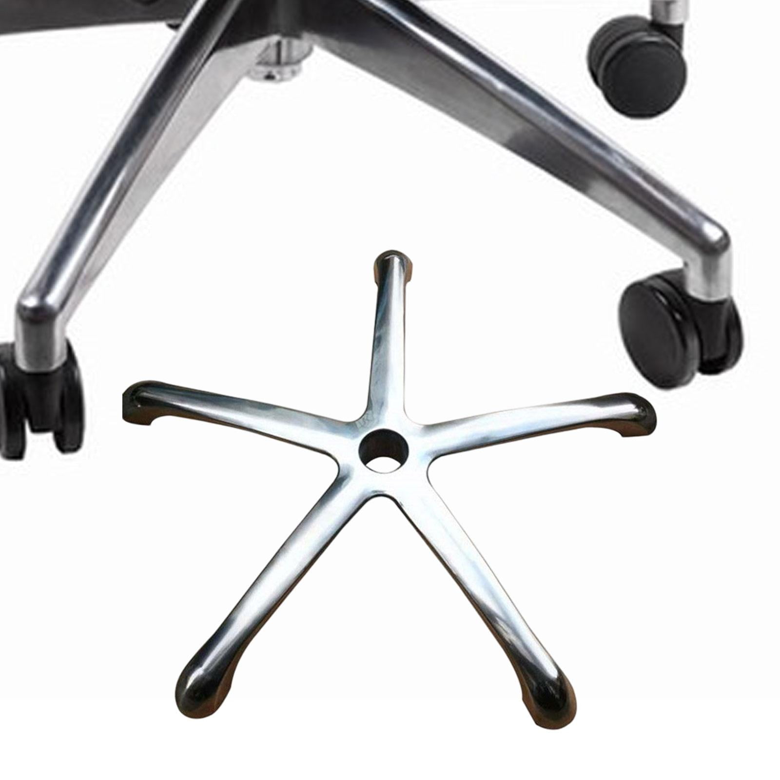 Removable Swivel Chair Base ,Reinforced Metal Leg ,Replaceable Office  Furniture Accessories ,Universal Desk Chair Base for Office Gaming Chair  Style C