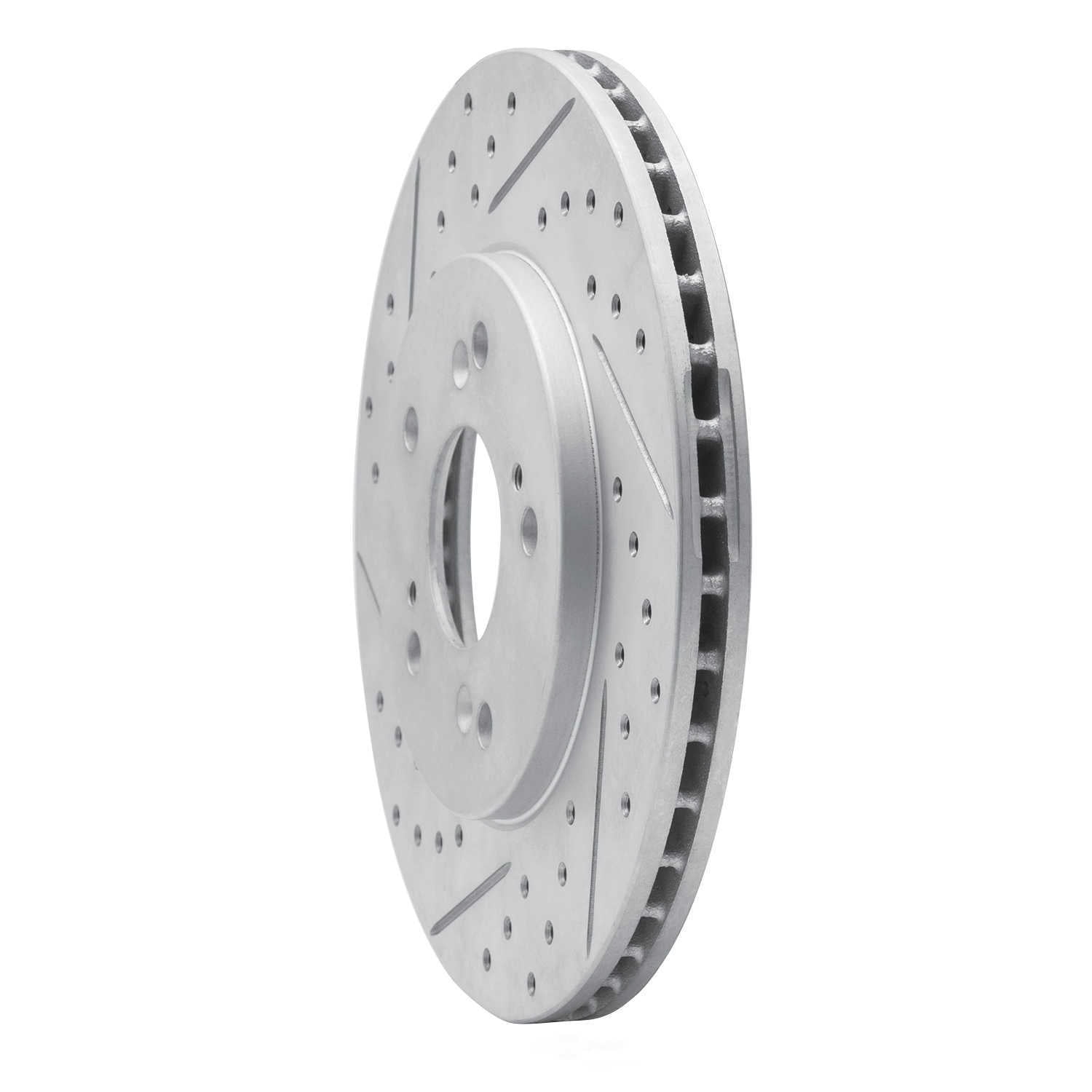 Dynamic Friction Company 830-58005L DFC Geoperformance Rotor - Drilled and Slotted
