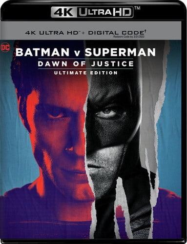 batman vs superman ultimate edition blu ray release