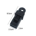 thumbnail image 3 of PVCS Outdoor Tent Canopy Clip Fastener Plastic Fittings Multifunctional Wind Rope Buc for Home, 3 of 8