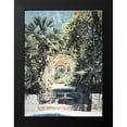 thumbnail image 2 of Unknown 19x24 Black Modern Framed Museum Art Print Titled - Arch and Palms, 2 of 5