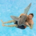 thumbnail image 2 of Swimline Swimming Pool Ride-On Shark Float Inflatable Toy Lounge 72-inch | 9045, 2 of 5