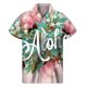 thumbnail image 3 of Camisa hawaiana con estampado 3D de plantas tropicales para hombre, camisas playeras con botones y flores, camisetas de manga corta de verano para hombre, blusas de calle, blusa Aloha, 3 of 5